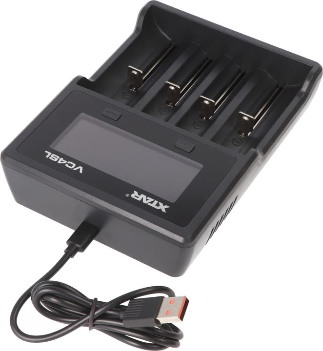 Image du produit Xtar VC4SL (1 pcs, 14500, 16340, 18500, 18650, 21700, 26650, AA, AAA, Batterie)
