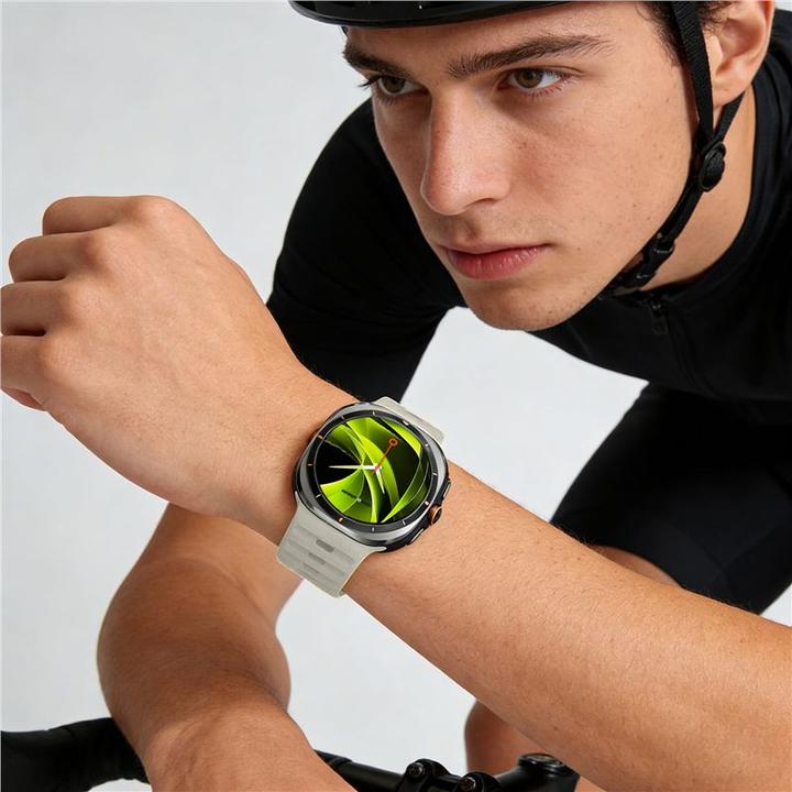 Image du produit Mobile Origin Sangle Easy Silicone Galaxy Watch Ultra 47mm Starlight (20 mm, Silicone)