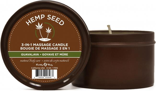 Immagine prodotto Shots Guavalava Massage Candle with Guava and Blackberry Scent - 6oz /
