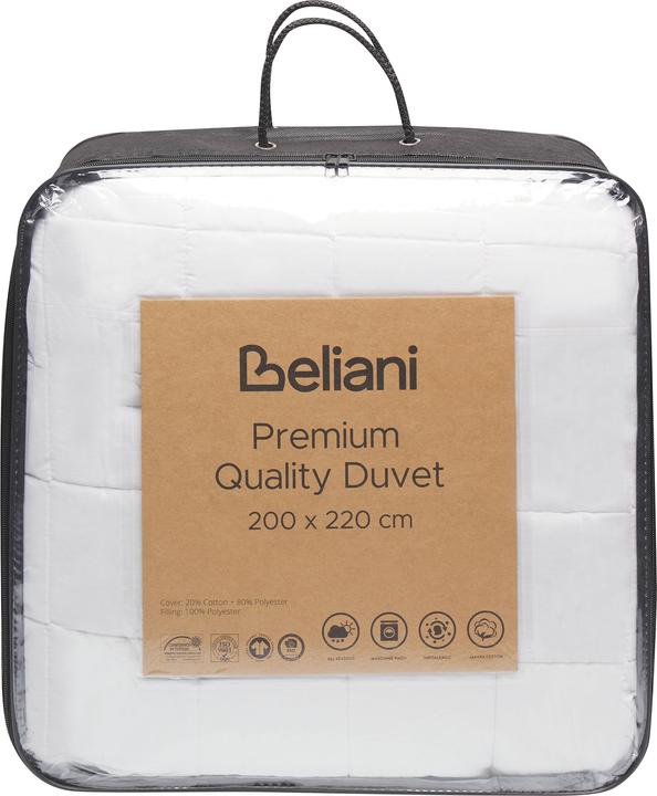 Actual product image Beliani Summer duvet polyester 200 x 220 cm light ANNAPURNA (620000 g, 200 x 220 cm)