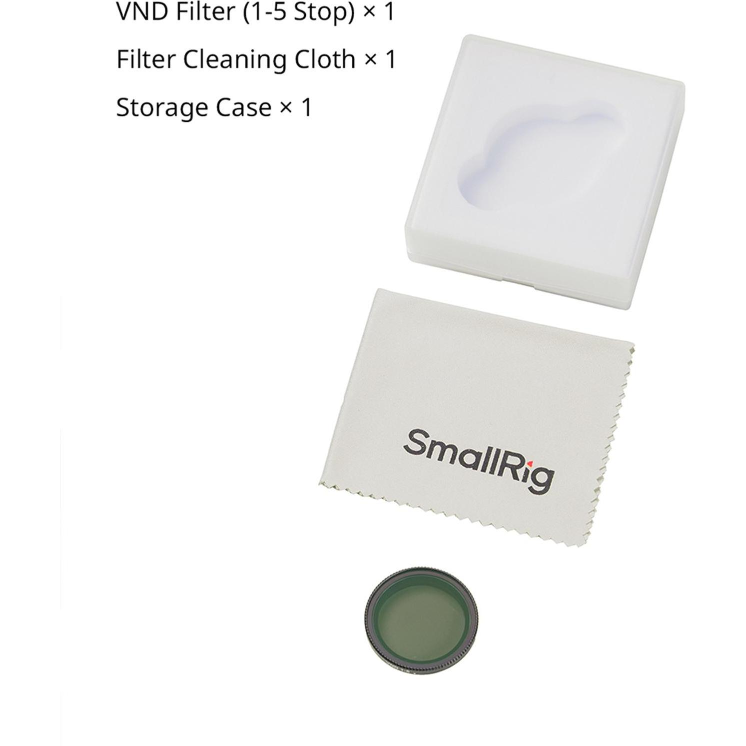 SmallRig 5788 VND 1-5 Stop Filter for DJI Osmo Nano, Accessori action cam, Verde