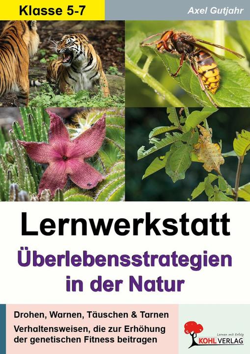 Produktbild Lernwerkstatt Überlebensstrategien in der Natur (Deutsch)