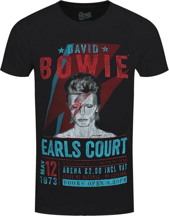 Produktbild David Bowie Earls Court '73 TShirt (L)