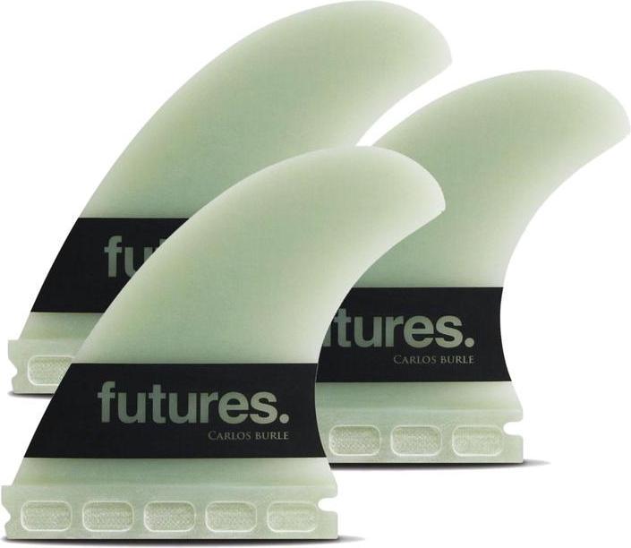 Futures Big Wave Thruster Fin Set Carlos Burle G10