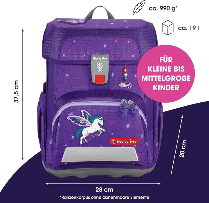Actual product image Step by Step CLOUD satchel set, 5 pieces (19 l)