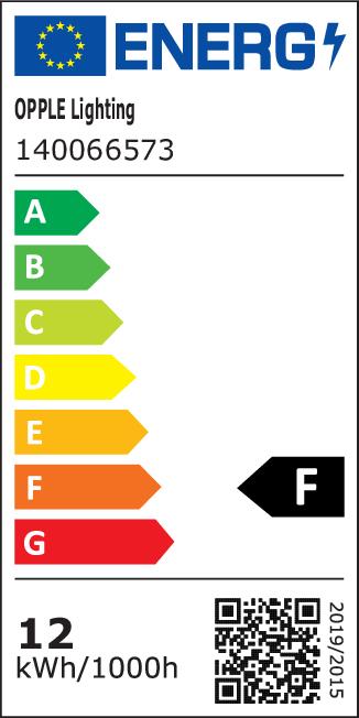 Energie-Label Opple LED Module Clio 12W 1000lm 2700K CT (1000 lm)