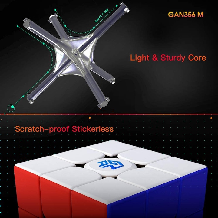 Actual product image GAN Magnetic Speedcube Lite (3 x 3)
