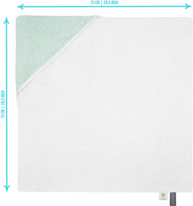 Actual product image Normani Baby Musselin Wickeltuch