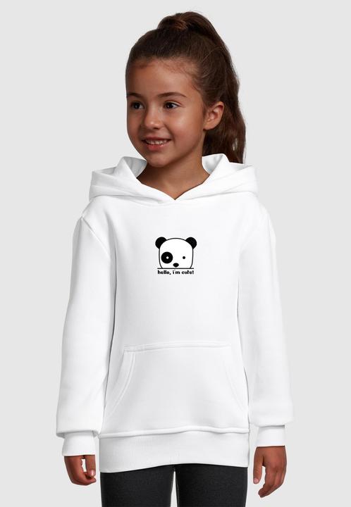 Produktbild Merchcode Kids Hello I'm Cute - Basic Hoody - 184757 (158, 164)