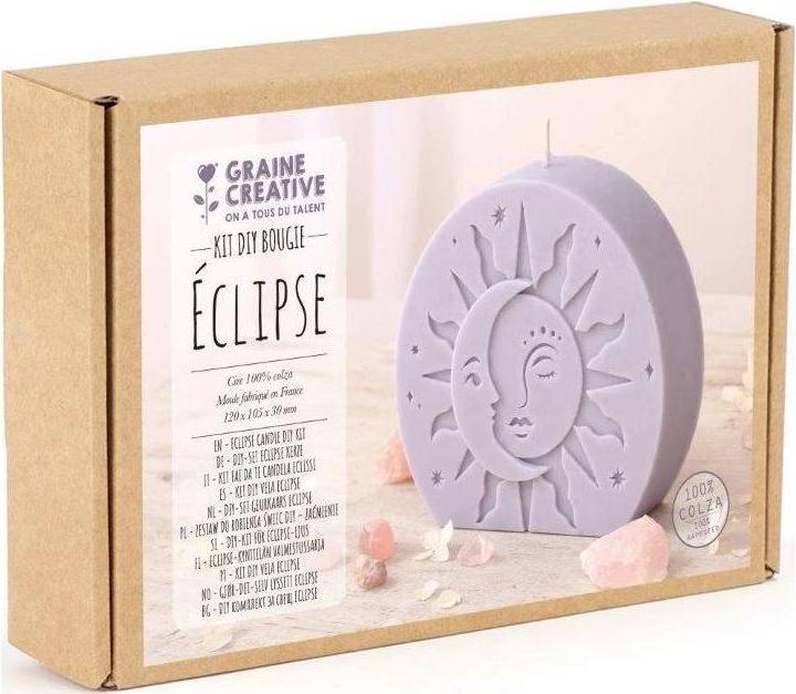 Produktbild Graine Créative Bastelset Kerzen-DIY-Set Eclipse Violett