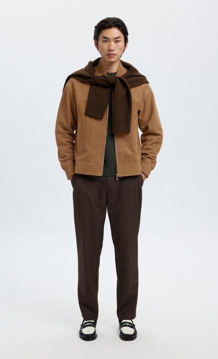 Actual product image Selected Homme 100% Wildleder Bomberjacke (M)