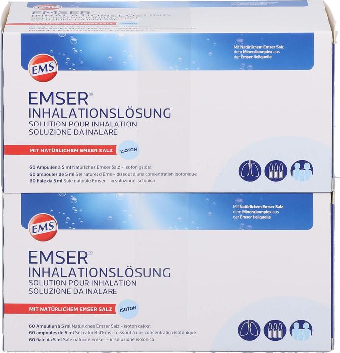 Produktbild EMS Emser Inhalationsloesung, 2X60 St INL