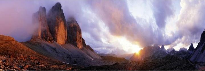 Produktbild Heye 3 Peaks Panorama (1000 Teile)