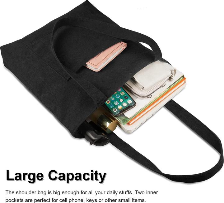 Produktbild Only-Bags.Store Kordeltasche Umhängetasche mit Reissverschluss, Umhängetaschen Handtasche Shopper Tasche