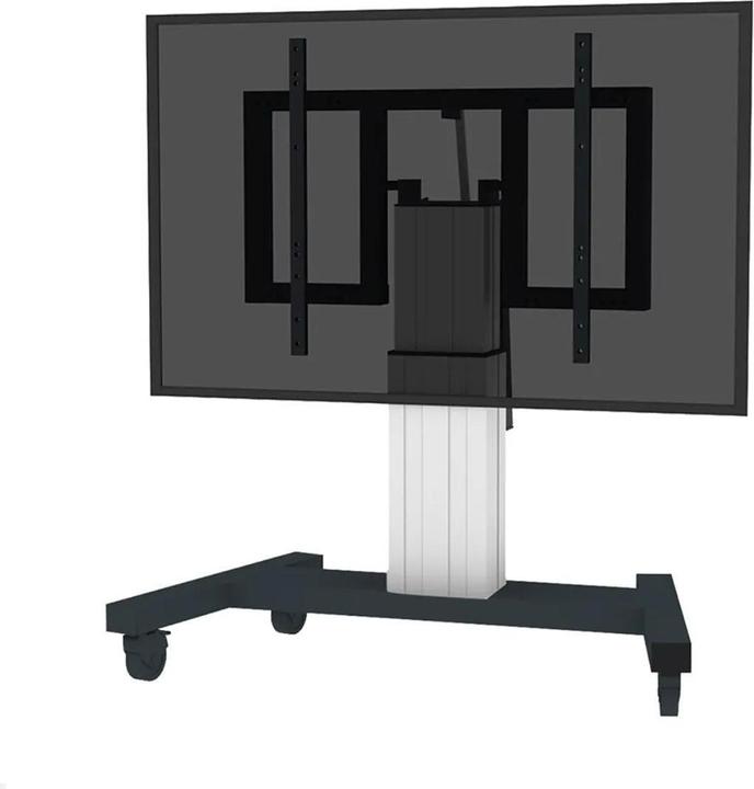 Actual product image Neomounts PLASMA-M2550TSILVER is a mobile floor stand for flat screen TVs up to. (31", 150 kg)