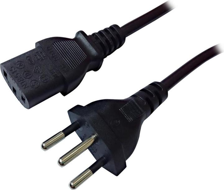 Produktbild Digitus Netzanschlusskabel, CH 1.8m (1.80 m)