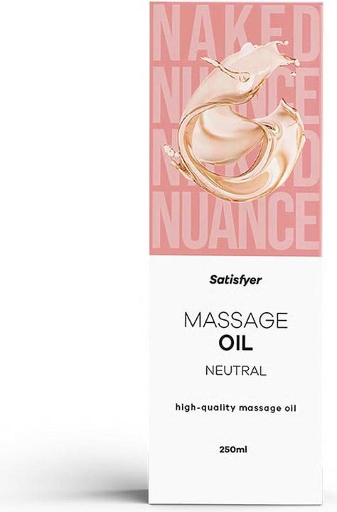 Satisfyer Massageöl – Neutral – 250 ml (250 ml)
