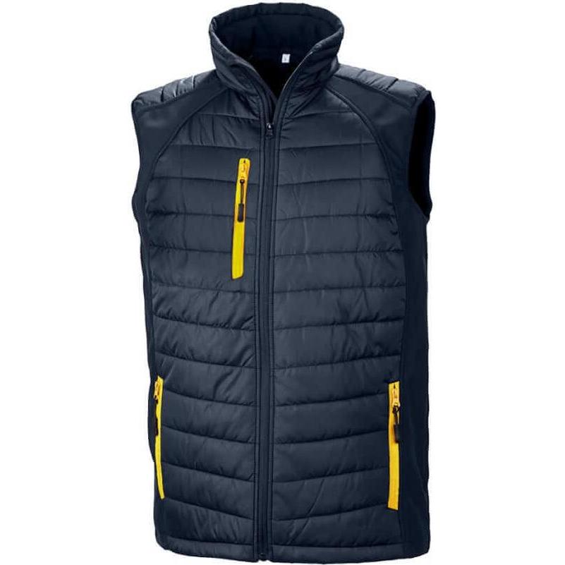 Regatta, Herren, Jacke, Black Compass (M), Gelb, Blau, M