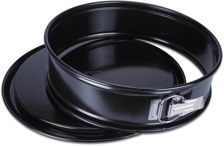 Actual product image Städter Springform pan enamel ø 28x7 cm Black Edition (28 cm)