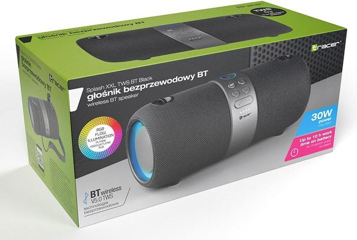 Actual product image Tracer Speaker Splash XXL black (10 h)