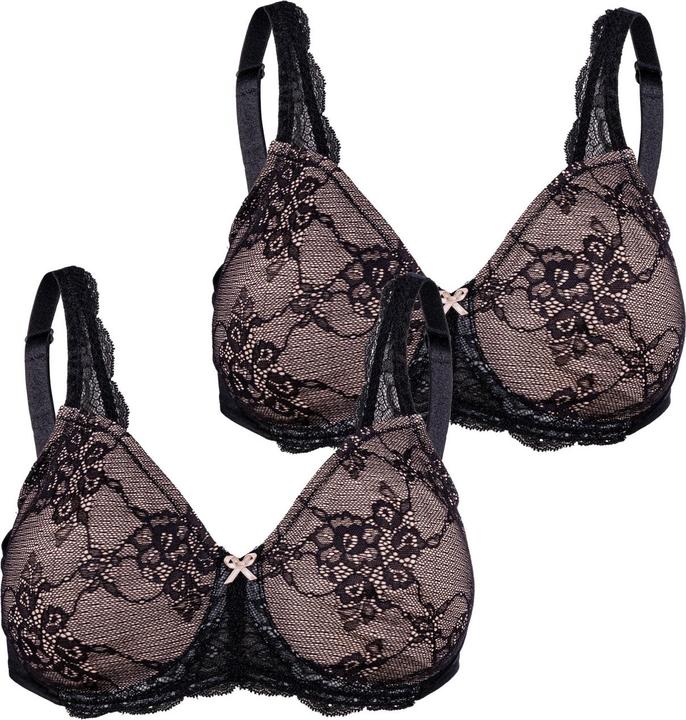 Actual product image Triumph Contouring Sensation underwired bra (80 C, pack of 2)