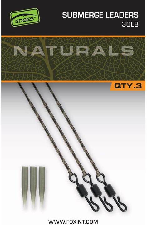 Immagine prodotto Fox Submerged Leaders 30lb (x3)