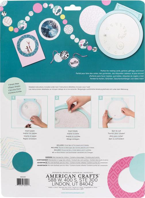 Produktbild We R Memory Keepers Schneidegerät Kreis (1 Blatt)