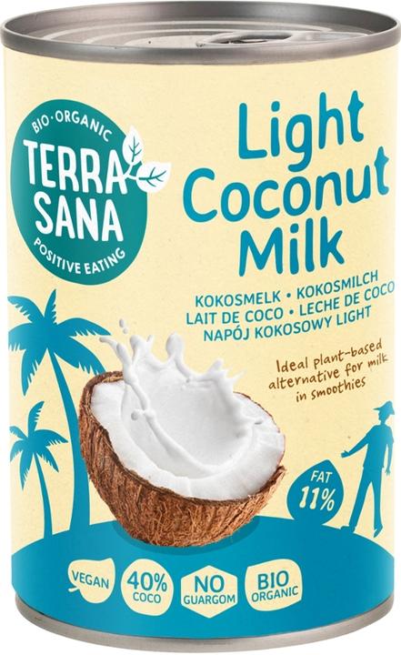 Produktbild Terra Sana Kokosmilch fettreduziert (Dose) (1 x 40 cl)