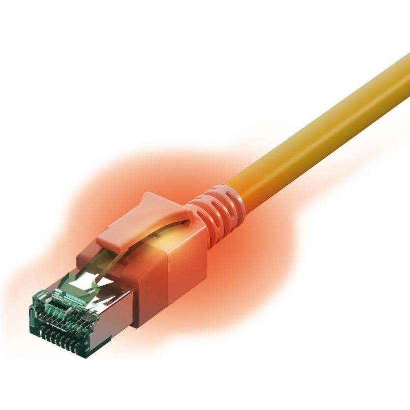 Sacon Patchkabel (PiMF, CAT6a, 0.50 m), Netzwerkkabel