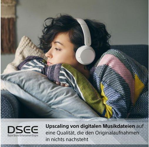 Productafbeelding Sony WH-CH520 (Geen ruisonderdrukking, 50 h, Draadloze)