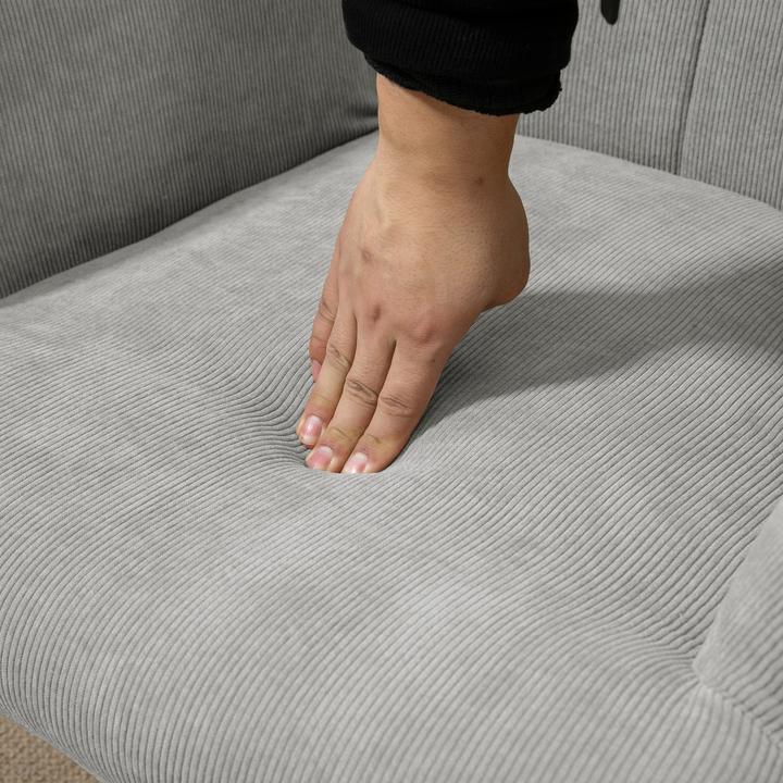 Produktbild Homcom Ohrensessel mit Hocker