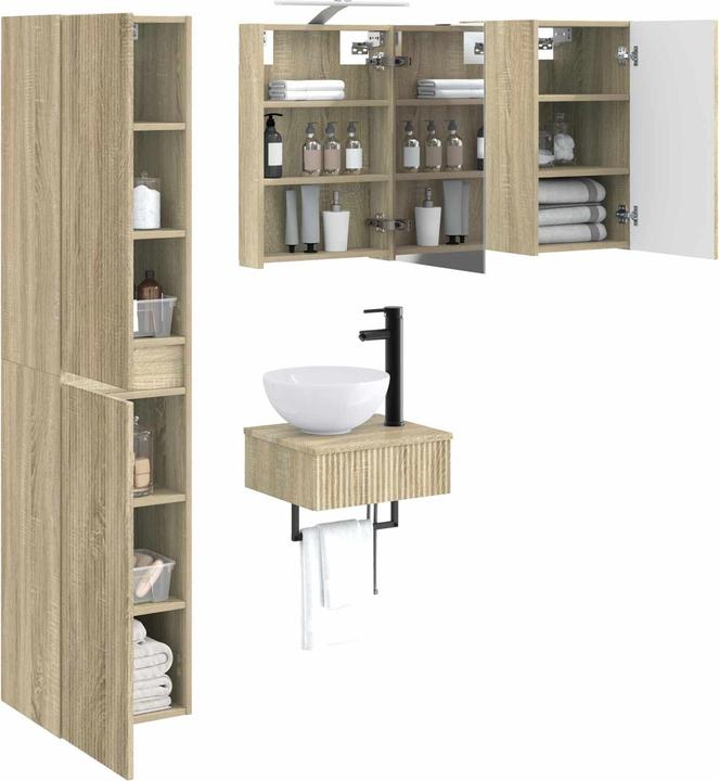 Produktbild vidaXL Badezimmermöbel-Set
