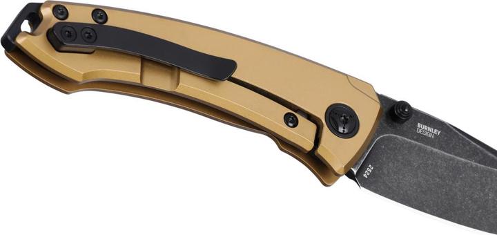 Actual product image CRKT Tuna Compact Gold