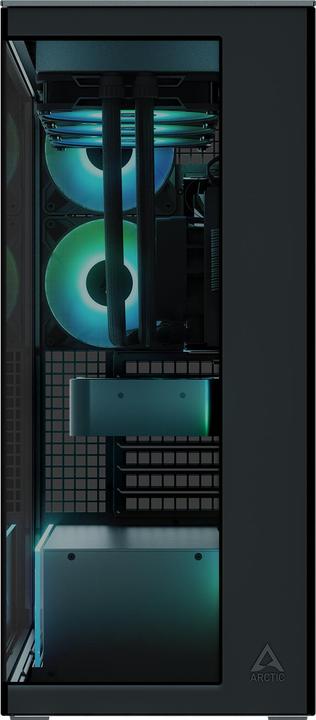 Produktbild Arctic Cooling PC-Gehäuse ACPCC00015A Black Tinted, Unterstützte (ATX)