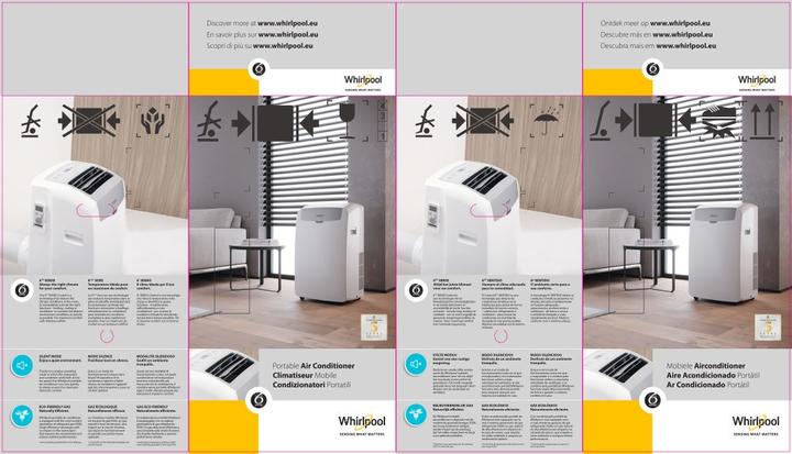 Immagine prodotto Whirlpool PACW212CO (35 m², 12000 BTU/h)