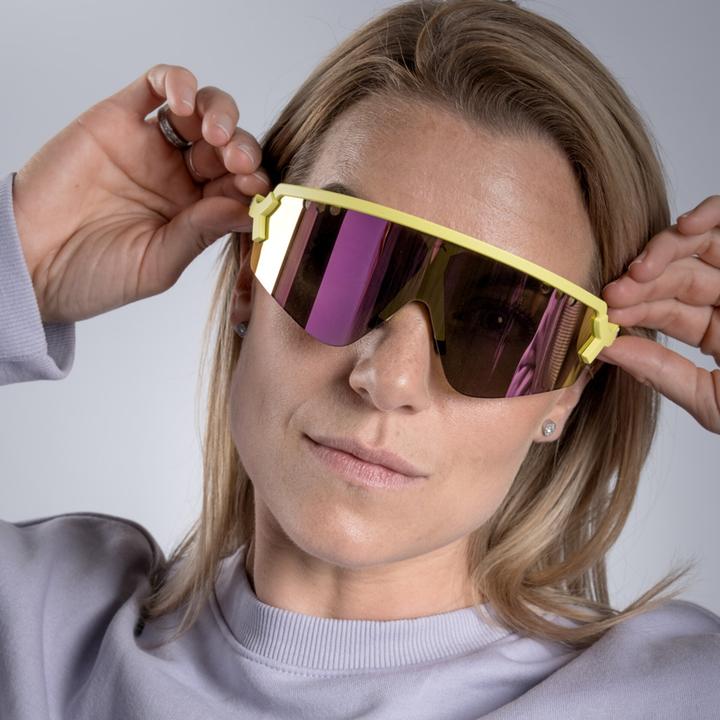 Image du produit Tripoint lunettes de soleil chobe (Violet avec logo jaune)