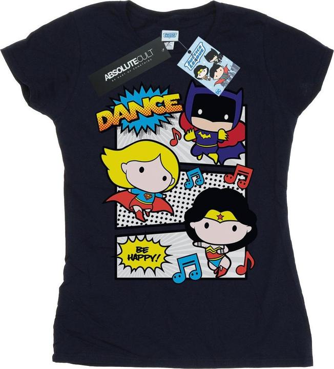 Immagine prodotto Chibi Super Friends Dance Maglietta Donna (S)