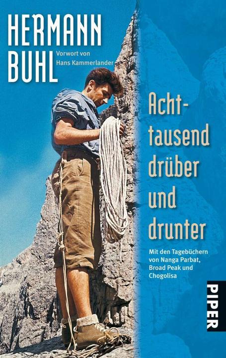 Produktbild Achttausend drüber und drunter (Deutsch, Hermann Buhl, 2019)