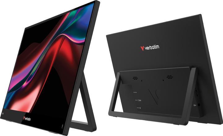 Actual product image Verbatim Portable 15.6" Touch Monitor LIGHT (1920 x 1080 pixels, 15.60")