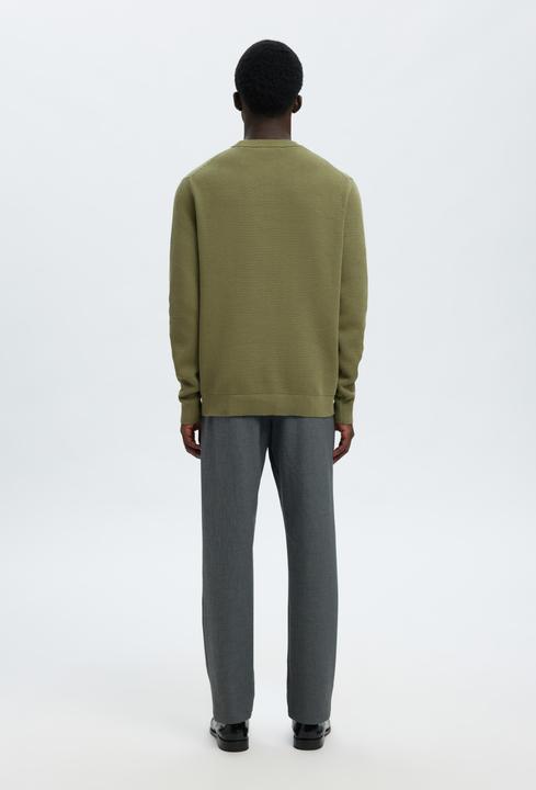 Image du produit Selected Slhdane Ls Knit Structure Crew Neck Noos (M)