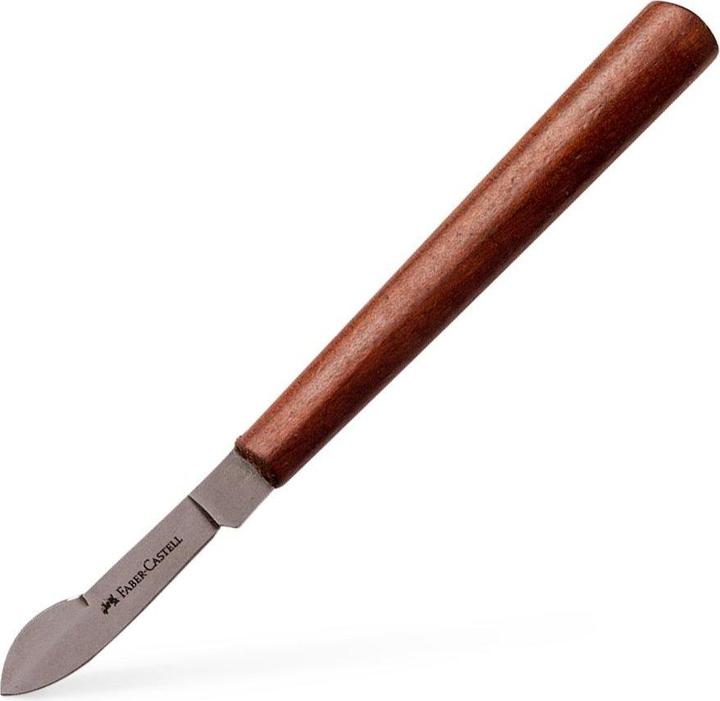 Produktbild Faber-Castell Radiermesser mit Holzgriff