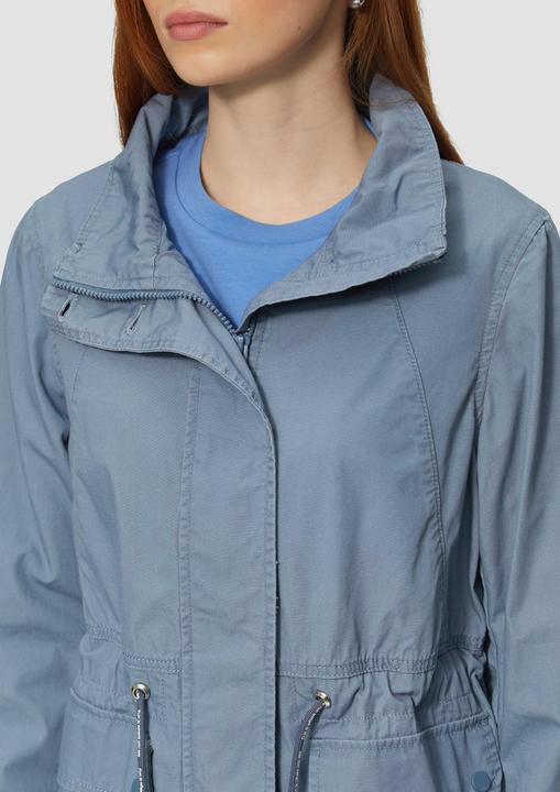 Image du produit S.Oliver Outdoor-Jacke Baumwolljacke mit Tunnelzug in der Taille (M)