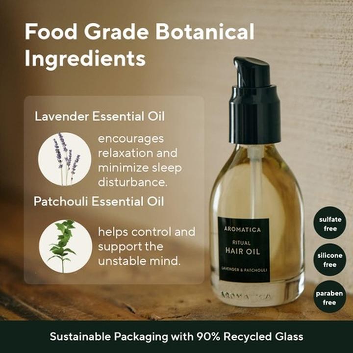 Immagine prodotto Aromatica Olio Per Capelli Rituale Alla Lavanda E Patchouli (50 ml)