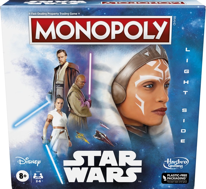Productafbeelding Monopoly Star Wars Light Side Edition Bordspel, Star Wars Jedi-spel voor 2-6 spelers, Spel voor K (Duits)
