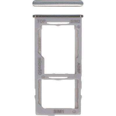 Samsung Vassoio SIM DS per A426B Galaxy A42 5G - prisma bianco/grigio (Porta SIM), Pezzi di ricambio per dispositivi mobili