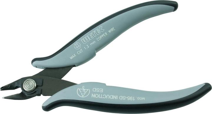 Produktbild Wetec Shear 195 mit Sicherheits-Clip, ESD-Griffe (138 mm)