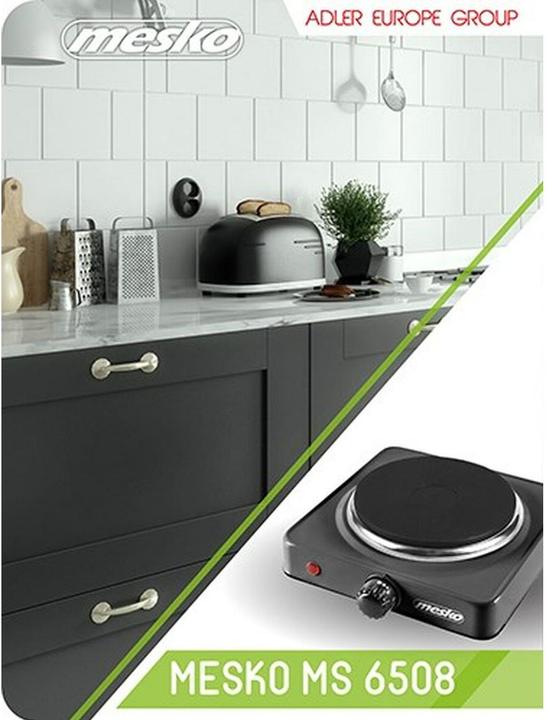 Produktbild Mesko MS 6508 Kochfeld Arbeitsplatte Versiegelte Platte 1 Zone(n)