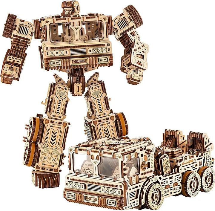 Immagine prodotto Wood Trick Timbertron Ultima - Kit di costruzione in legno 3D