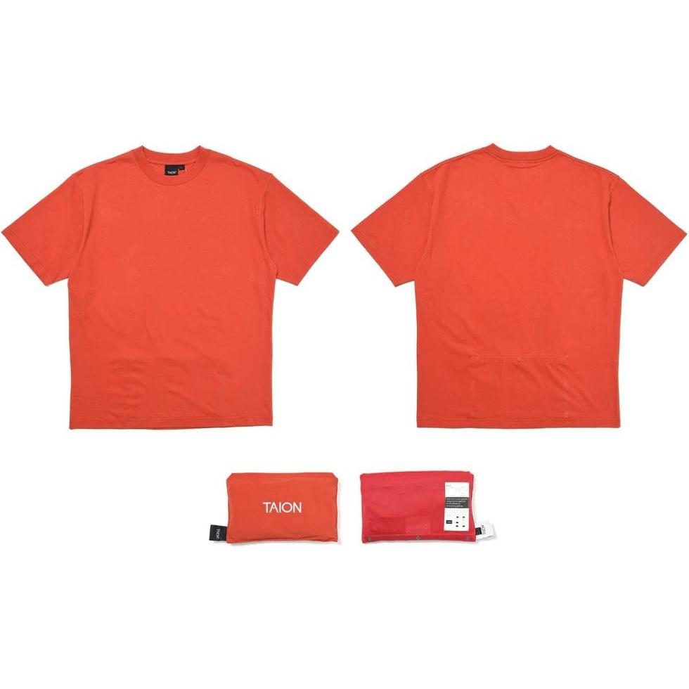 Taion, Herren, Shirt, t-shirt, Rot, (XS)