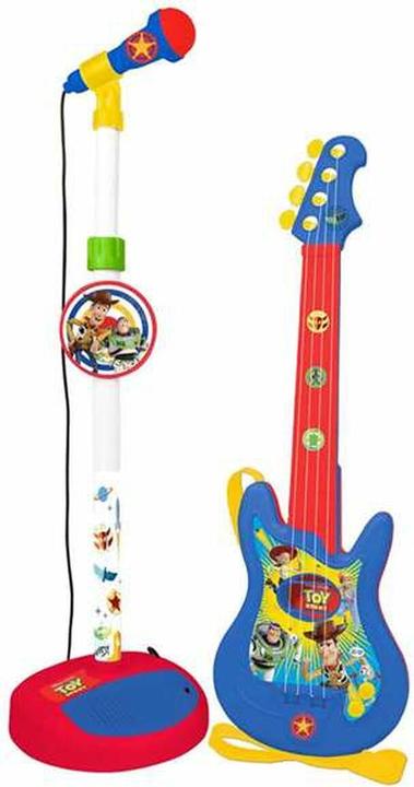 Toy Story Kindergitarre Karaoke Mikrofon (Portugiesisch, Französisch, Englisch)